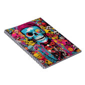 Cuaderno Terror Pop Art Notizblock (Rechte Seite)