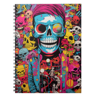 Cuaderno Terror Pop Art Notizblock