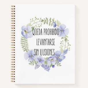 Cuadernos A4 linea Mensajes Notizblock