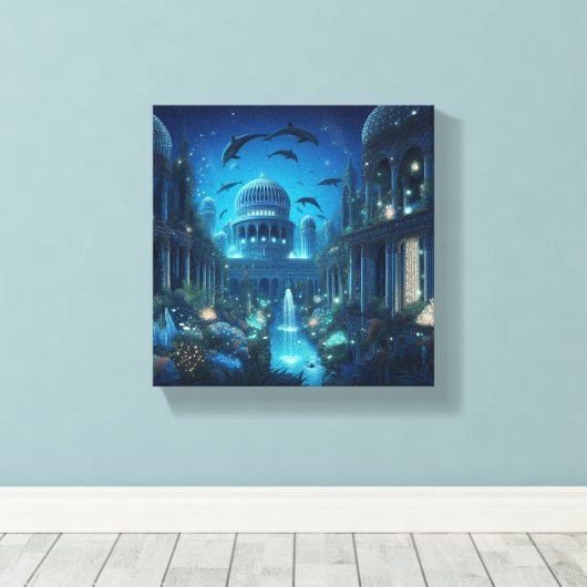 Cuadro Atlantis Leinwanddruck (Insitu (Holzboden))