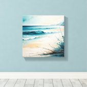 Cuadro de playa leinwanddruck (Insitu (Holzboden))