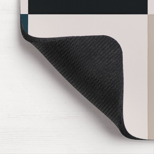 cuadros abstractos BW Mousepad (Ecke)