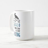 Cuando el grajo vuela bajo kaffeetasse (Vorderseite Links)