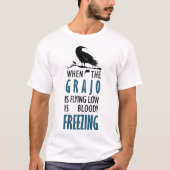 Cuando el grajo vuela bajo T-Shirt (Vorderseite)