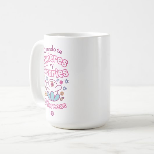 │Cuando te quieres y sonries Kaffeetasse (Vorderseite Links)