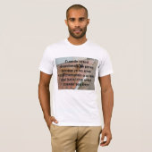 Cuando verließ un perro T-Shirt (Vorne ganz)