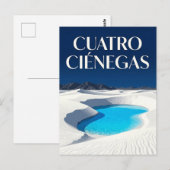 Cuatro Ciénegas Postkarte (Vorne/Hinten)