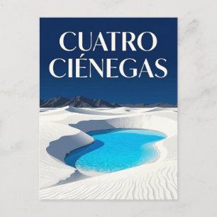 Cuatro Ciénegas Postkarte