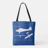 Cub Airplane - Airplane Blueprint Plans ABD Tasche (Rückseite)