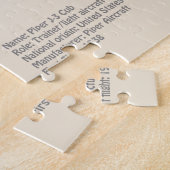 Cub Airplane - Airplane Blueprint Plans SD Puzzle (Seite)