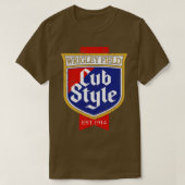 Cub Style Vintag Chicago T-Shirt (Design vorne)