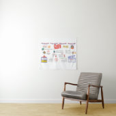 CUBA 1945 WANDTEPPICH (Beispiel (Horizontal))