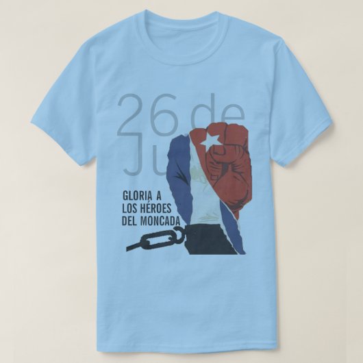CUBA 26 DE JULIO T-Shirt (Design vorne)