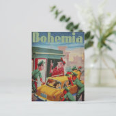 CUBA BOHEMIA MAGAZINE POSTKARTE (Stehend Vorderseite)