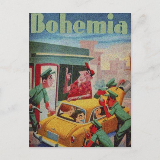 CUBA BOHEMIA MAGAZINE POSTKARTE (Vorderseite)
