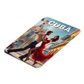 Cuba Cha Cha Dancers Magnet (Linke Seite)