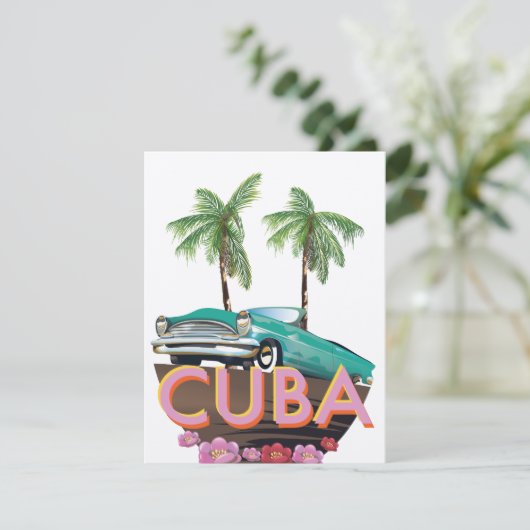 Cuba Classic Car Logo (Stehend Vorderseite)