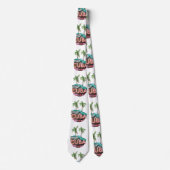 Cuba Classic Car Logo Krawatte (Vorderseite)