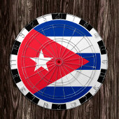 Cuba Dartboard & Cuban Flag / Spielbrett Dartscheibe