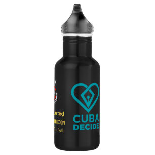Cuba Decide Wasserflasche