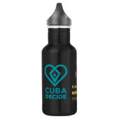Cuba Decide Wasserflasche (Links)