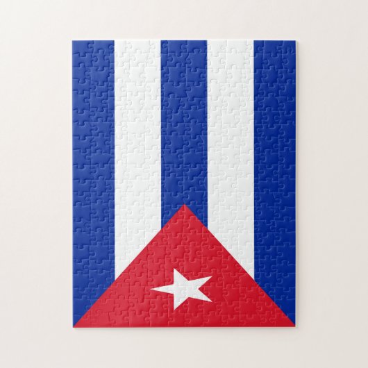 Cuba Flag Jigsaw Puzzle (Vertikal)