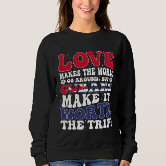 Cuba Flag Men & Women Cute Til Cubans Sweatshirt