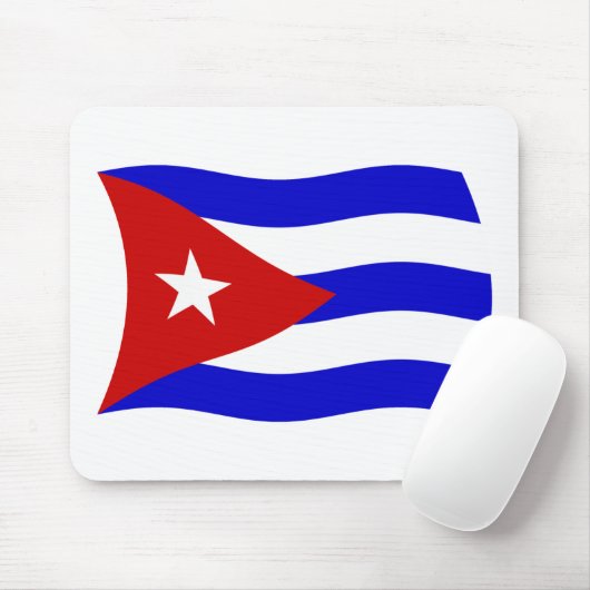 Cuba Flag Mousepad (Mit Mouse)