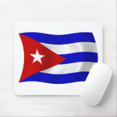 Cuba Flag Mousepad (Mit Mouse)