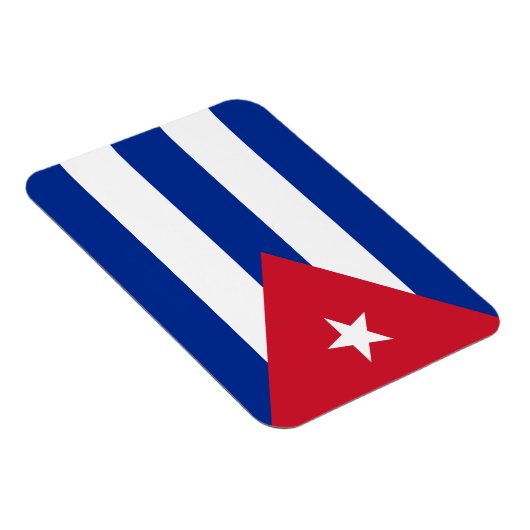 Cuba Flag Premium Magnet (Rechte Seite)