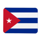 Cuba Flag Premium Magnet (Horizontal)