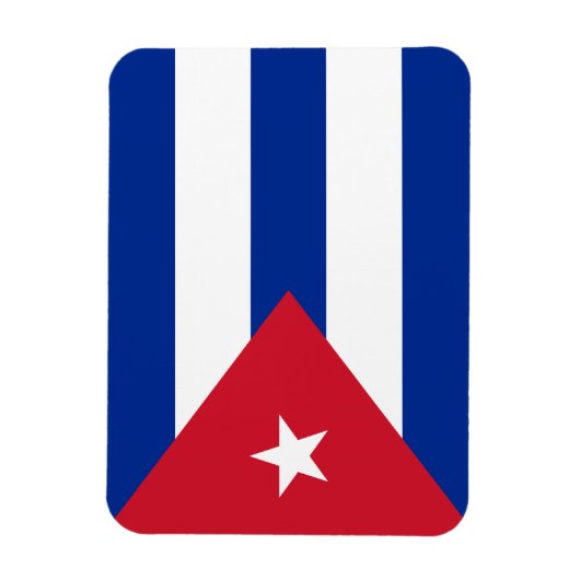 Cuba Flag Premium Magnet (Vertikal)