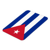 Cuba Flag Premium Magnet (Linke Seite)