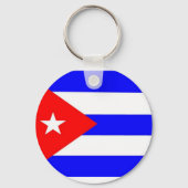Cuba Flag Schlüsselanhänger (Vorderseite)