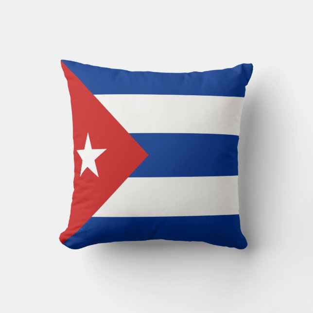 Cuba Flag x Flag Kissen (Vorderseite)