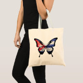 Cuba Frack Butterfly Flag Sticker Tragetasche (Vorderseite (Produkt))