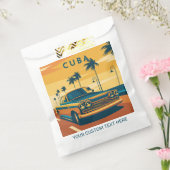 Cuba für benutzerdefinierten Text Geschenktütchen (Versiegelt)