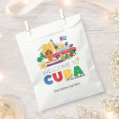 Cuba Havana Benutzerdefinierter Text Geschenktütchen (Ausgeschnitten)