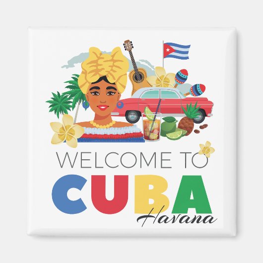 Cuba Havana Magnet (Vorne)