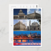 Cuba - Havana - Mosaic - Postkarte (Vorne/Hinten)