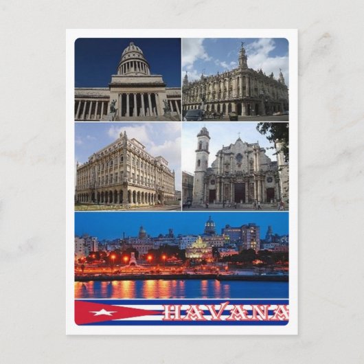 Cuba - Havana - Mosaic - Postkarte (Vorderseite)