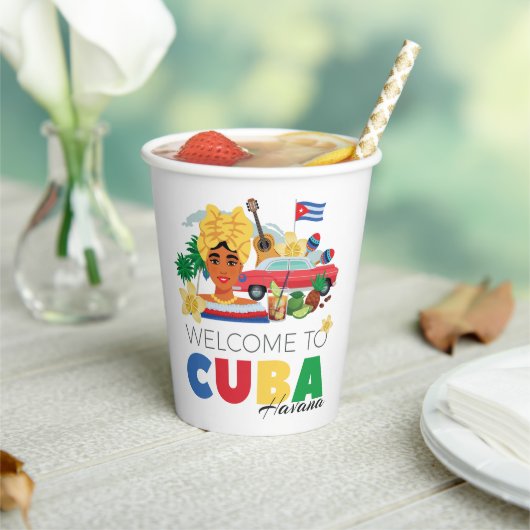 Cuba Havana Pappbecher (In Situ)