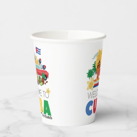 Cuba Havana Pappbecher (Links)