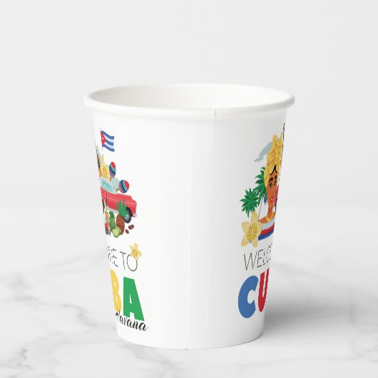 Cuba Havana Pappbecher (Rechts)