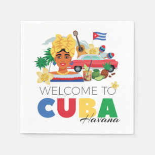 Cuba Havana Serviette