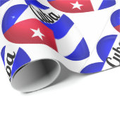 Cuba Heart Flag Geschenkpapier (Rolleneckpunkt)