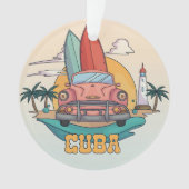 Cuba Illustration Ornament (Vorderseite)