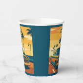 Cuba Illustration Pappbecher (Links)