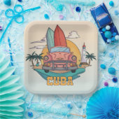Cuba Illustration Pappteller (Party)