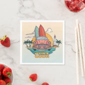 Cuba Illustration Serviette (Beispiel)